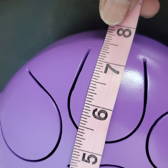 🎉Host Pick🎉🎉 NEW Purple Tongue Drum with 2 mallets New purchase w/o tags - Picture 7 of 7